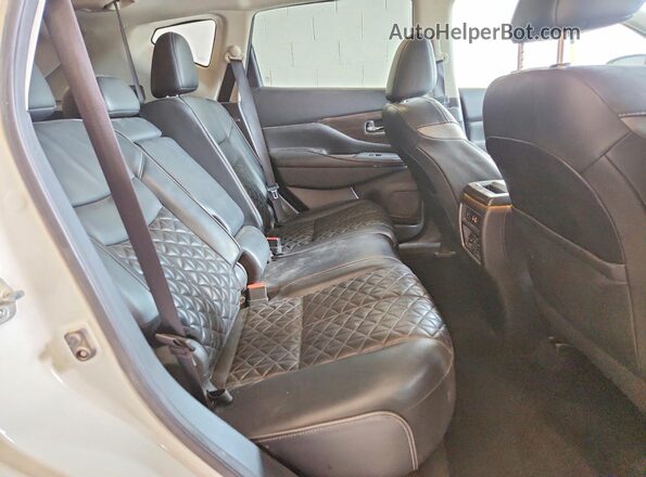 5N1AZ2DS3LN113753 2020 NISSAN MURANO White უკანა სავარძლების ხედი