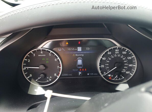 5N1AZ2DS5RC127223 2024 NISSAN MURANO Gray Vista del cuadro de instrumentos