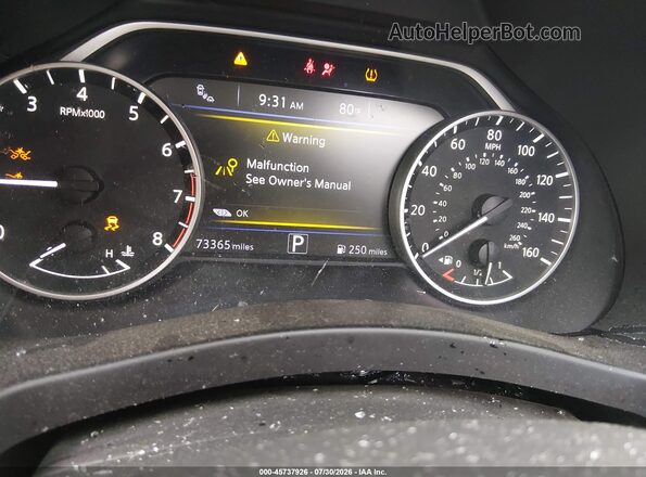 5N1AZ2DS6MC127174 2021 NISSAN MURANO Silver Vista de los asientos traseros