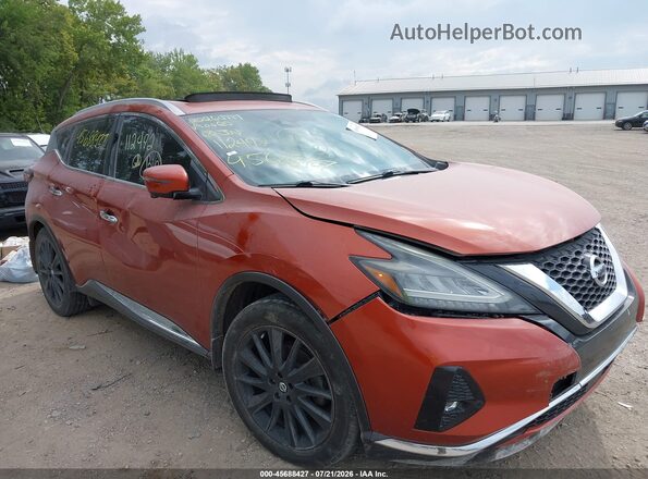 5N1AZ2DS7LN112492 2020 NISSAN MURANO Orange Вид спереду