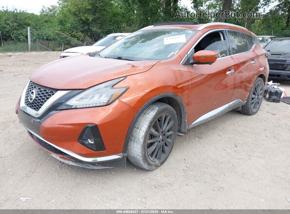 5N1AZ2DS7LN112492 2020 NISSAN MURANO Orange Передня ліва чверть
