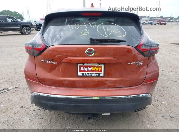 5N1AZ2DS7LN112492 2020 NISSAN MURANO Orange 