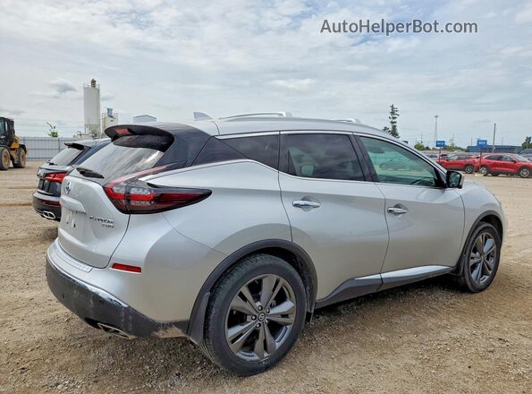5N1AZ2DS7MC119777 2021 NISSAN MURANO Silver Rear right