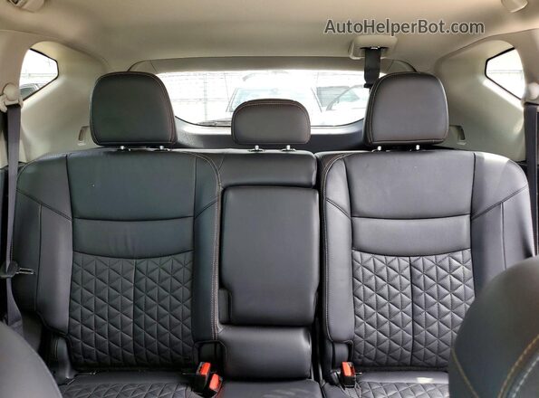 5N1AZ2DS7MC119777 2021 NISSAN MURANO Silver Rear seats view