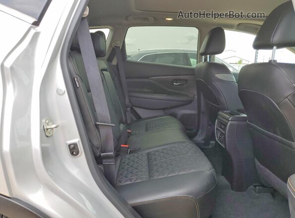 5N1AZ2DS7MC119777 2021 NISSAN MURANO Silver Rear interior view