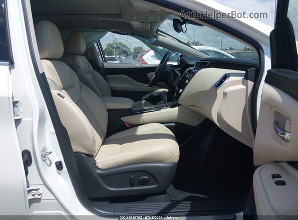 5N1AZ2DS7PC120707 2023 NISSAN MURANO White Widok wnętrza z przodu