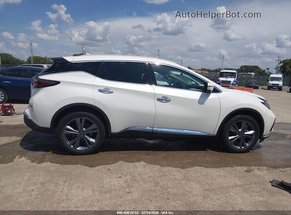5N1AZ2DS7PC120707 2023 NISSAN MURANO White Widok wnętrza z tyłu
