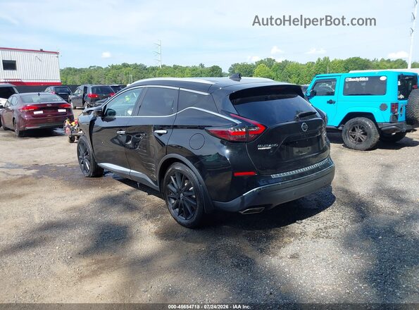 5N1AZ2DS8LN163208 2020 NISSAN MURANO Black Trasero izquierdo