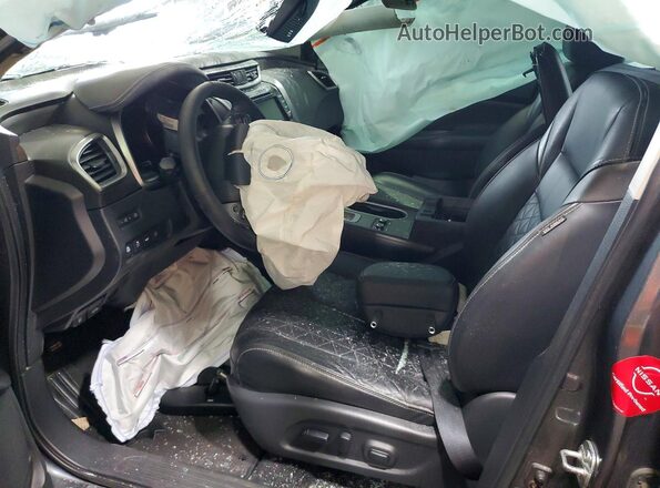 5N1AZ2DS9LN122487 2020 NISSAN MURANO Gray Вид салону спереду