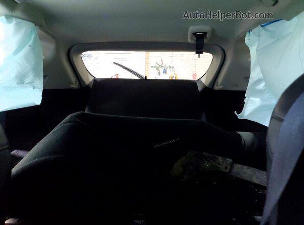 5N1AZ2DS9LN122487 2020 NISSAN MURANO Gray Вид задніх сидінь