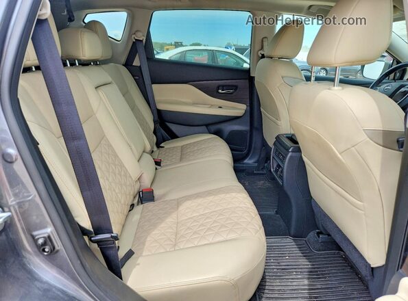 5N1AZ2DS9RC103555 2024 NISSAN MURANO Gray უკანა სალონის ხედი