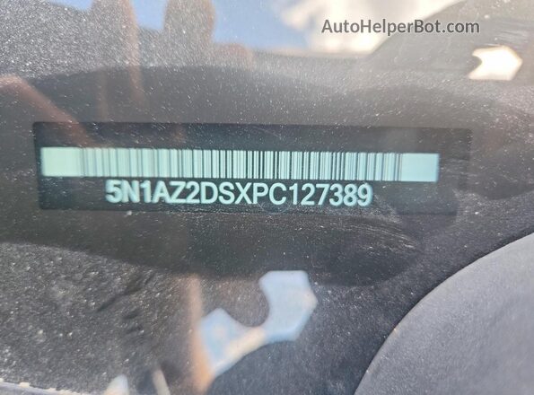 5N1AZ2DSXPC127389 2023 NISSAN MURANO Silver Widok komory silnika