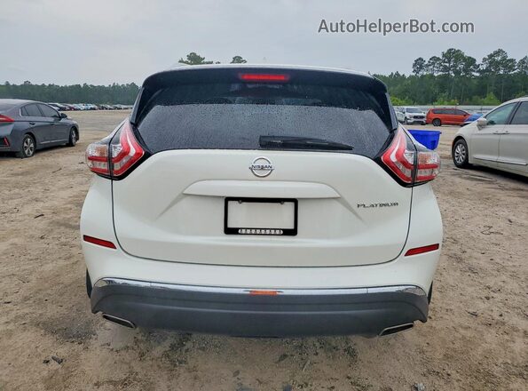 5N1AZ2MG1GN107595 2016 NISSAN MURANO White Vista trasera