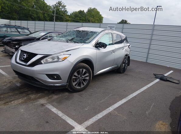 5N1AZ2MG1HN114709 2017 NISSAN MURANO Gray Передня ліва чверть