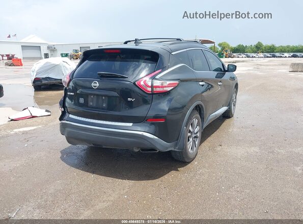 5N1AZ2MG1HN149363 2017 NISSAN MURANO Black Հետևի աջ