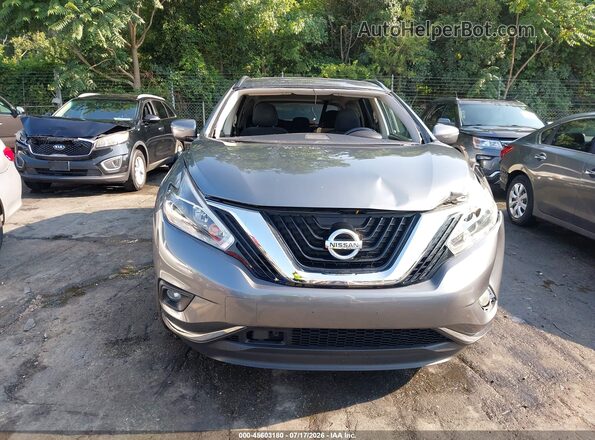 5N1AZ2MG3JN182483 2018 NISSAN MURANO Silver Սարքավորումների վահանակի տեսք