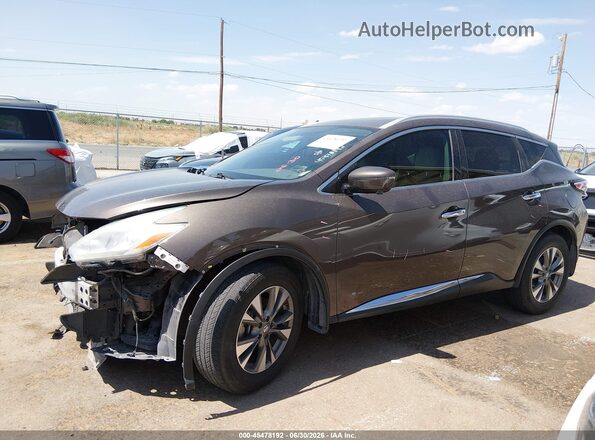5N1AZ2MG4HN121332 2017 NISSAN MURANO Maroon 
