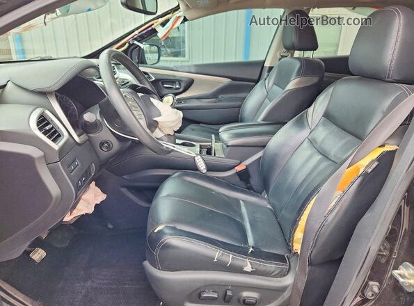 5N1AZ2MG6HN151996 2017 NISSAN MURANO Black Vista interior delantera