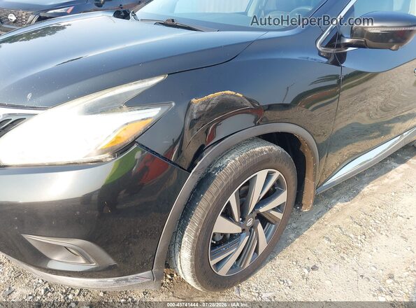5N1AZ2MG8GN171925 2016 NISSAN MURANO Black Դիմացի տեսք