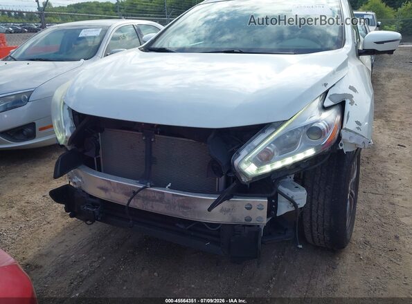 5N1AZ2MG8HN141650 2017 NISSAN MURANO White Vista interior trasera