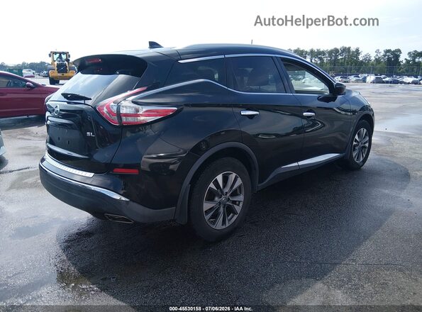 5N1AZ2MG8HN173627 2017 NISSAN MURANO Черный Задняя правая четверть