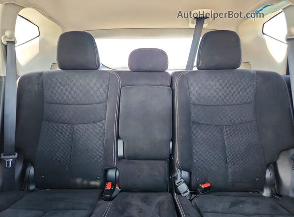 5N1AZ2MG9JN128766 2018 NISSAN MURANO Silver Հետևի նստատեղերի տեսք