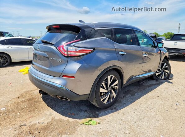 5N1AZ2MH0GN150642 2016 NISSAN MURANO Gray Tył prawy