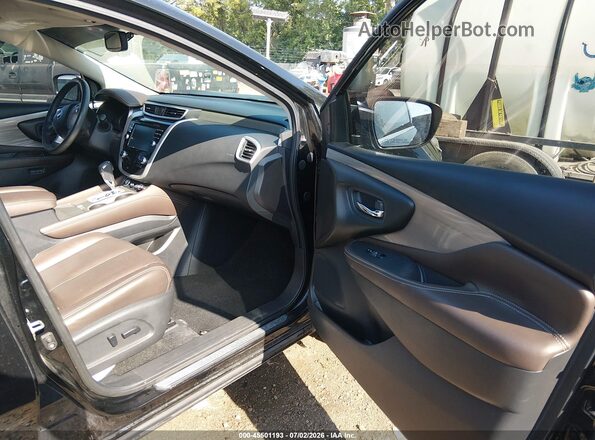 5N1AZ2MH0HN101328 2017 NISSAN MURANO Black Вид салону спереду