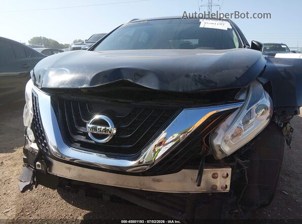 5N1AZ2MH0HN101328 2017 NISSAN MURANO Black Вид задньої частини салону