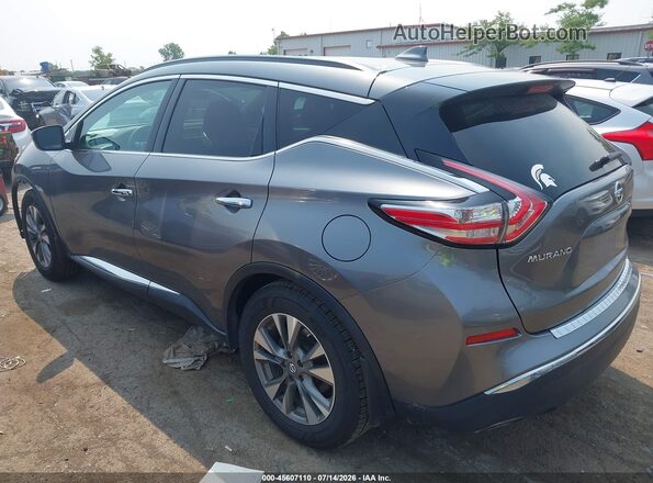 5N1AZ2MH0HN121515 2017 NISSAN MURANO Серый Задняя левая четверть