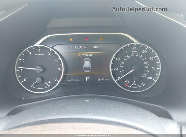 5N1AZ2MH0HN121515 2017 NISSAN MURANO Серый Вид задних сидений