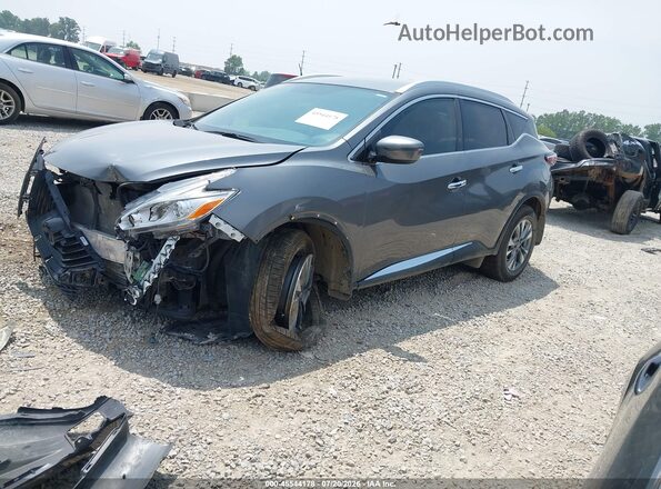 5N1AZ2MH0HN175901 2017 NISSAN MURANO Серый Передняя левая четверть