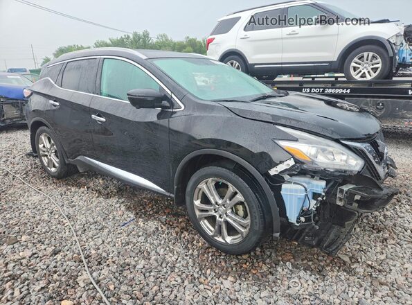 5N1AZ2MH0HN178152 2017 NISSAN MURANO Black Передня права чверть