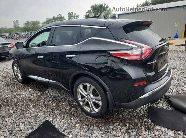 5N1AZ2MH0HN178152 2017 NISSAN MURANO Black Задня ліва чверть