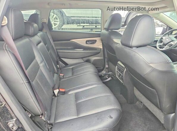 5N1AZ2MH0HN178152 2017 NISSAN MURANO Black Вид задньої частини салону