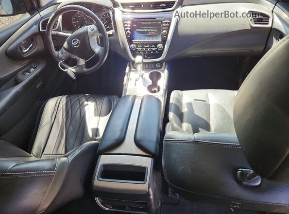 5N1AZ2MH0HN184100 2017 NISSAN MURANO Gray Vista del salpicadero