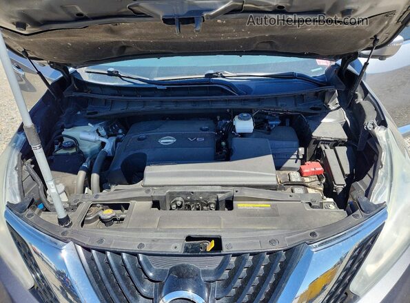 5N1AZ2MH0HN184100 2017 NISSAN MURANO Gray Vista del compartimento del motor