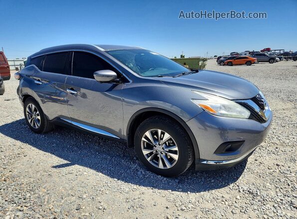 5N1AZ2MH0HN184100 2017 NISSAN MURANO Gray Delantero derecho