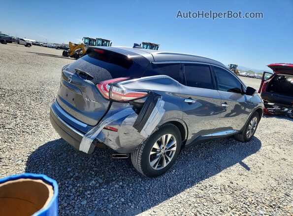5N1AZ2MH0HN184100 2017 NISSAN MURANO Gray Trasero derecho