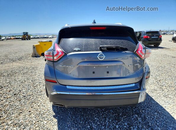 5N1AZ2MH0HN184100 2017 NISSAN MURANO Gray Vista trasera