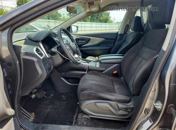 5N1AZ2MH0HN184338 2017 NISSAN MURANO Gray Front interior view