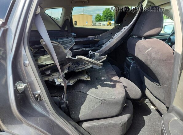 5N1AZ2MH0HN184338 2017 NISSAN MURANO Gray Rear interior view