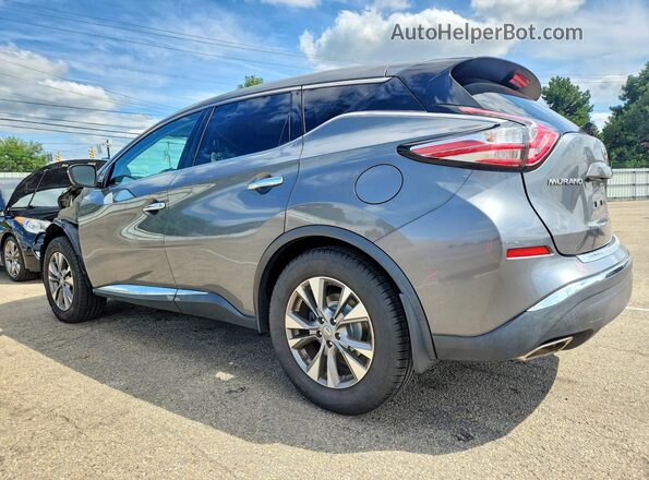 5N1AZ2MH0HN184338 2017 NISSAN MURANO Gray Rear left