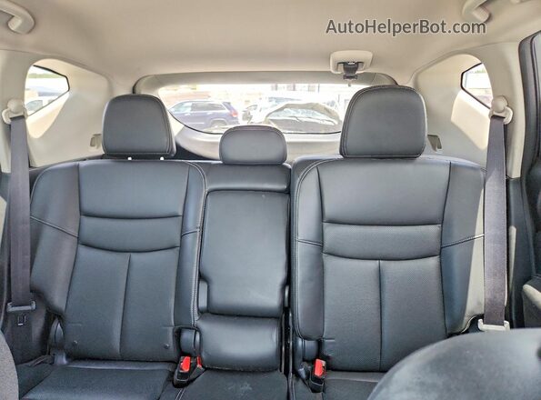 5N1AZ2MH0JN143097 2018 NISSAN MURANO Silver Vista de los asientos traseros