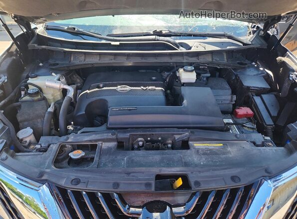 5N1AZ2MH0JN178254 2018 NISSAN MURANO Gray Вид підкапотного простору