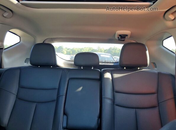 5N1AZ2MH0JN178254 2018 NISSAN MURANO Gray Вид задніх сидінь