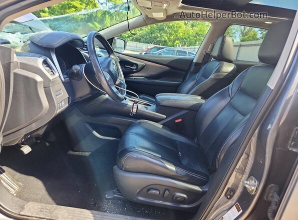5N1AZ2MH0JN178254 2018 NISSAN MURANO Gray Вид салону спереду