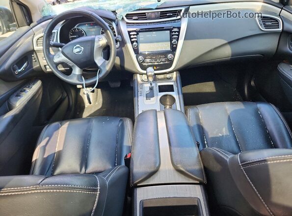 5N1AZ2MH0JN178254 2018 NISSAN MURANO Gray Вид панелі приладів