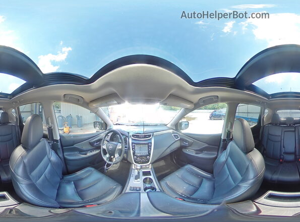 5N1AZ2MH0JN178254 2018 NISSAN MURANO Gray Панорамний вид салону 360°