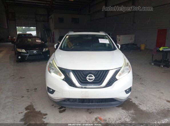 5N1AZ2MH1HN146472 2017 NISSAN MURANO White Widok z przodu